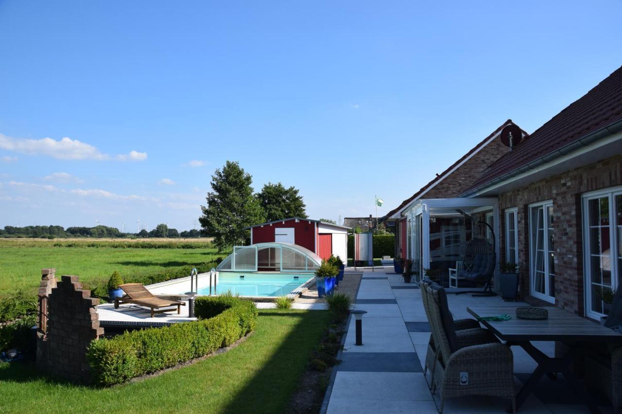 Wellness Appartements Ostfriesland Ihlowerfehn المظهر الخارجي الصورة